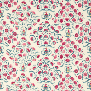 Sanderson Ottoman Flowers Fabric
