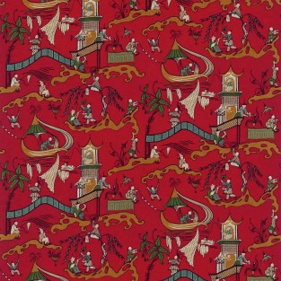 Sanderson Pagoda River Fabric