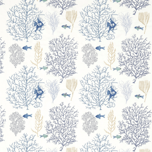 Sanderson Coral & Fish Fabric