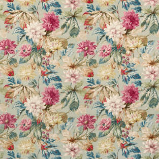 Sanderson Dahlia & Rosehip Velvets Fabric