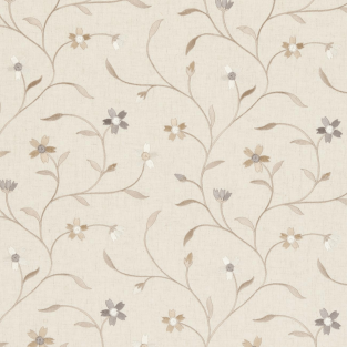 Clarke and Clarke Mellor Natural Fabric