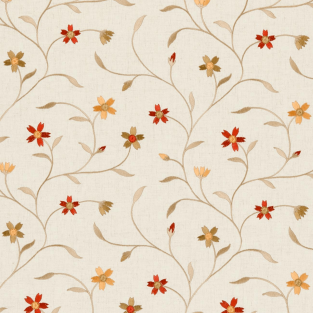 Clarke and Clarke Mellor Spice Fabric
