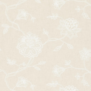 Clarke and Clarke Whitewell Linen Fabric