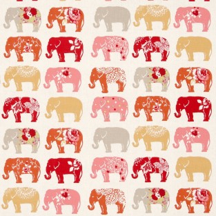 Clarke and Clarke Elephants Fabric