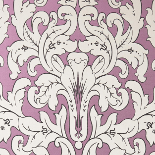 Clarke and Clarke Chateau Violet Fabric