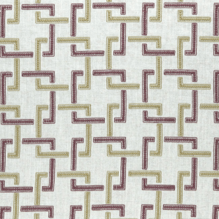 Clarke and Clarke Sekai Orchid/Willow Fabric