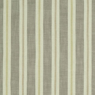Clarke and Clarke Sackville Stripe Citron/Natural Fabric