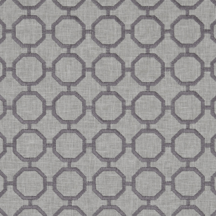 Clarke and Clarke Glamour Charcoal Fabric