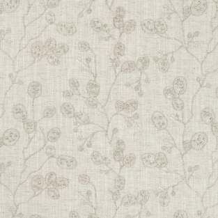 Clarke and Clarke Honesty Natural/Gilver Fabric