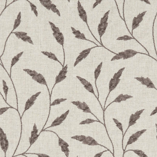 Clarke and Clarke Fairford Charcoal Fabric