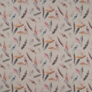 Clarke and Clarke Feather Fabric