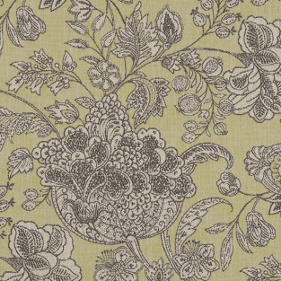 Clarke and Clarke Woodsford Citron Fabric