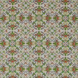 Clarke and Clarke Emerald Forest Fabric