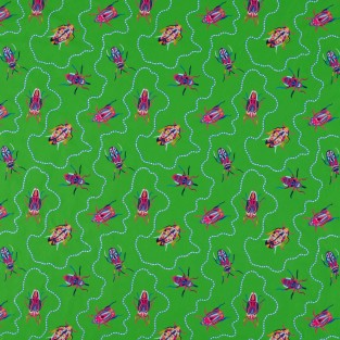 Harlequin Jewel Beetles Fabric