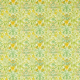 Morris and Co Woodland Weeds Fabric