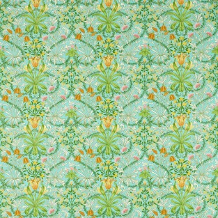 Morris and Co Woodland Weeds Fabric