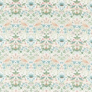 Morris and Co Strawberry Thief Fabric