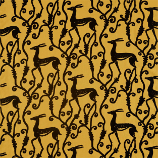 Zoffany Deco Deer Fabric