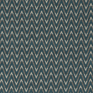 Clarke and Clarke Zion Teal Fabric