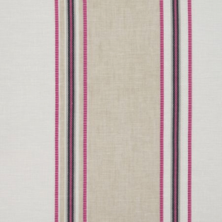 Clarke and Clarke Strata Pink/Silver Fabric
