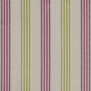 Clarke and Clarke Wensley Violet/Citrus Fabric