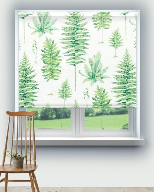 Sanderson Fernery Botanical Green Fabric