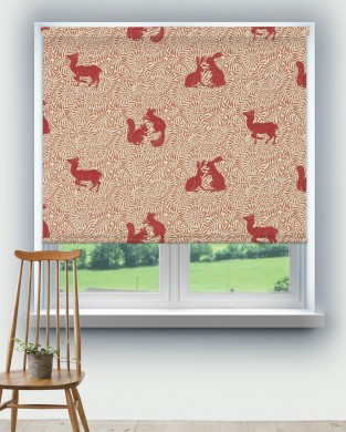 Morris and Co Woodland Animal Fabric