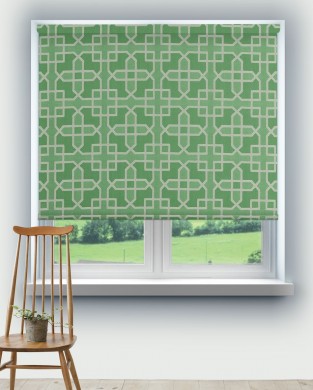 Sanderson Hampton Weave Botanical Green Fabric