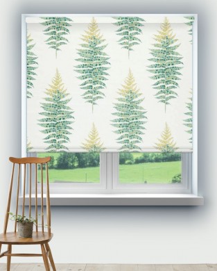 Sanderson Fernery Weave Botanical Green Fabric