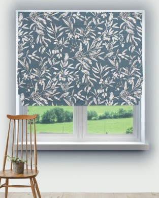 Prestigious Aviary Bluebell (pts108) Fabric