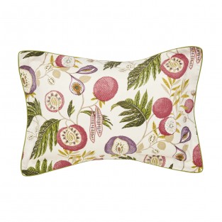 Sanderson Jackfruit Oxford Pillowcase, Fig & Olive 