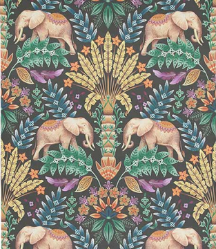 Graduate Collection Exotic Elephant Wallpaper