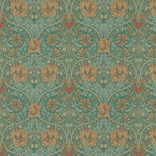 Morris and Co Honeysuckle and Tulip Wallpaper