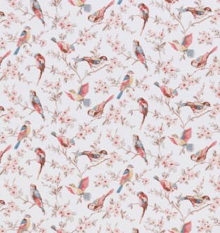 Cath Kidston British Birds Pastel Fabric