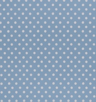 Cath Kidston Button Spot Blue Fabric