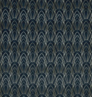 Ashley Wilde Delaunay Sapphire Fabric