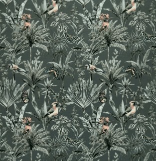 Ashley Wilde Fiji Slate Fabric