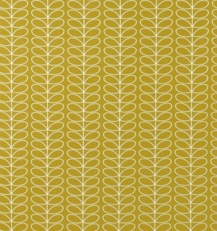 Orla Kiely Pvc Linear-stem Dandelion Fabric