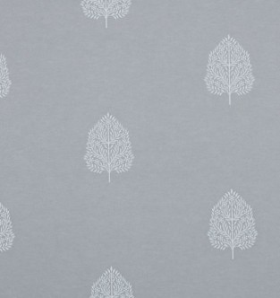 Ashley Wilde Rookery Silver Fabric